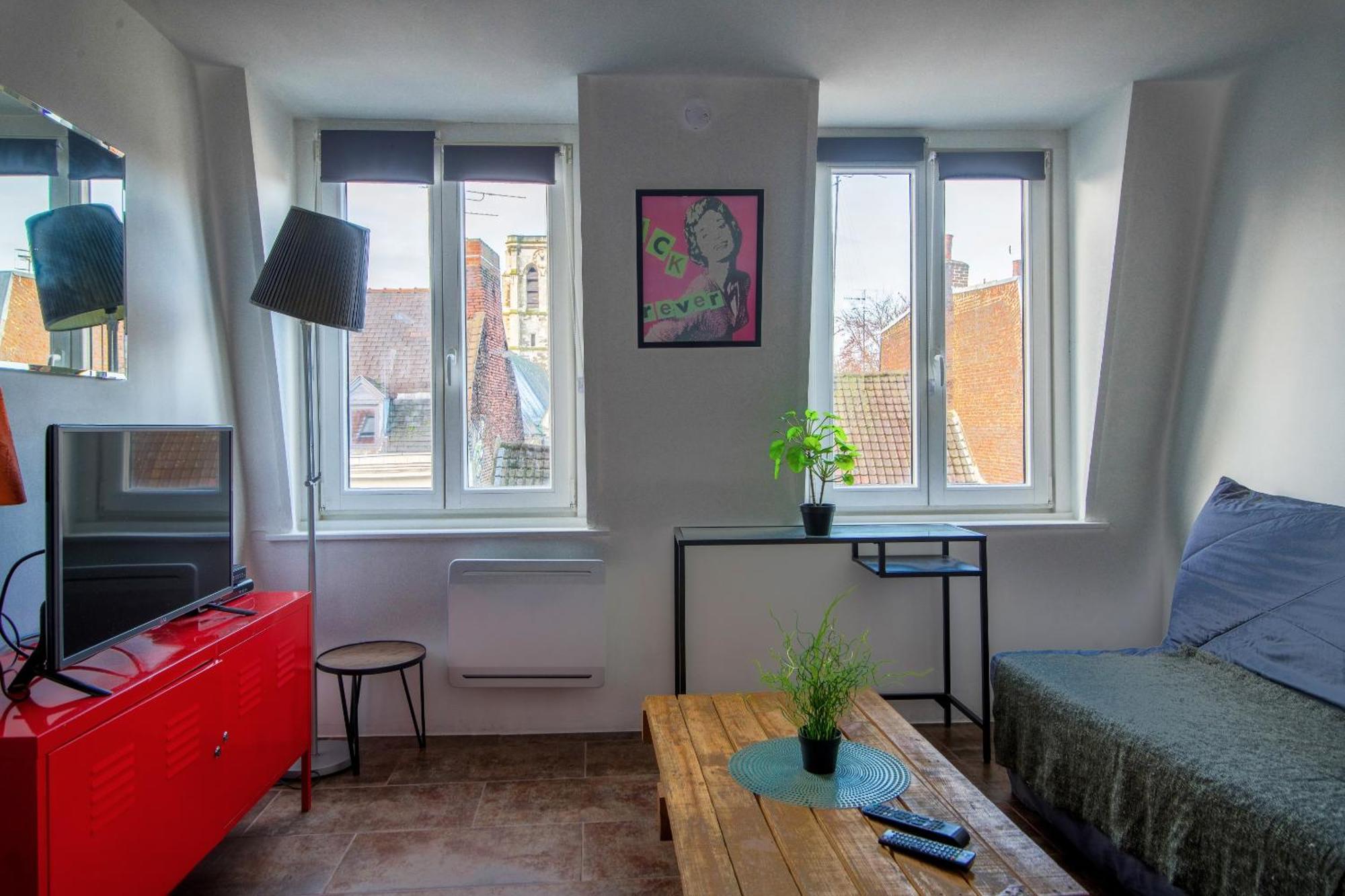 Royale Apartments Vieux Lille 24H24H Access Ruang foto